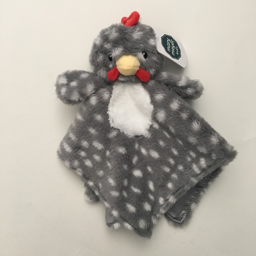 Mary Meyer Lovey Soft Baby Toy Plush Chicken Security  Blanket Baby Gift NEW